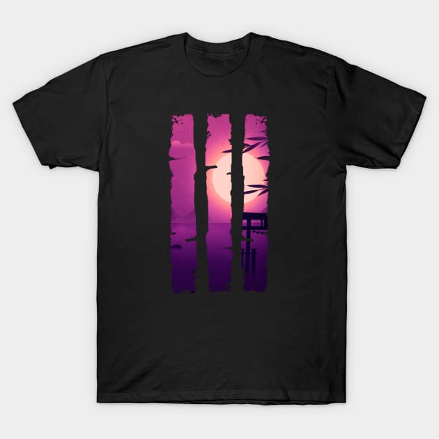 Shillouette color T-Shirt by Kyra_Clay